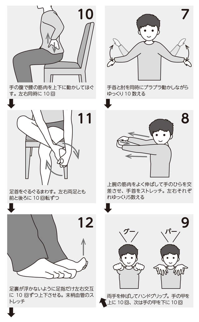 「貧乏ゆすり」は健康に良い！ デスクワーク中に座ったまま、自宅でできるストレッチで、心臓力を高める（5）