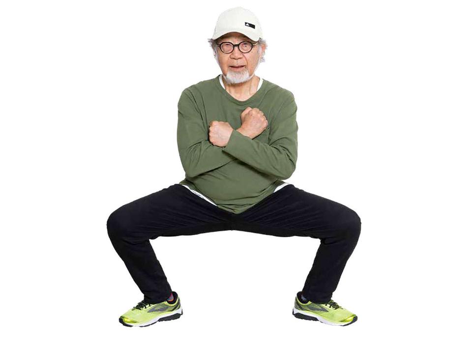 【高血圧・高血糖・認知症の予防に】たった10秒で筋肉量がアップする「ワイド・スクワット」（1）