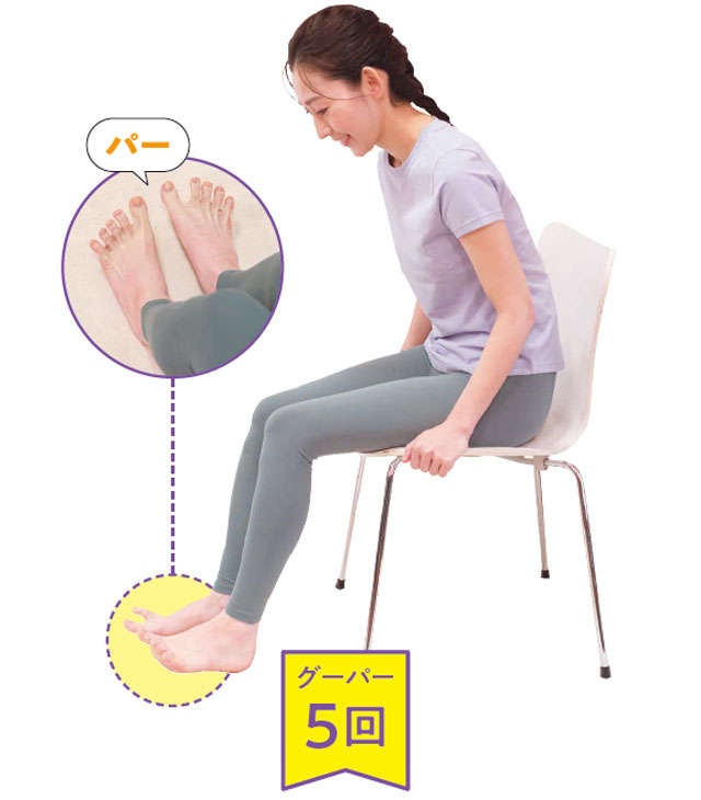 転倒予防にも有効。足の機能を高める「足指グーパー」体操【足裏の専門家が伝授】（4）