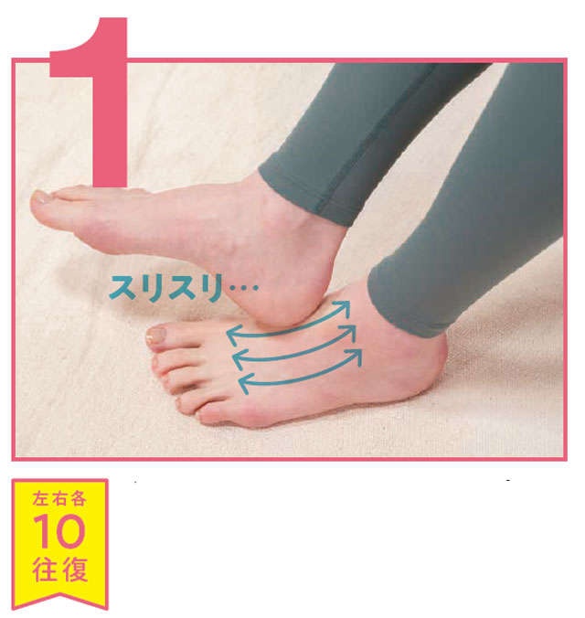 夕方のむくみがラクになる「かかとスリスリ」は、毎日30秒やるだけでOK【足裏の専門家が伝授】（4）