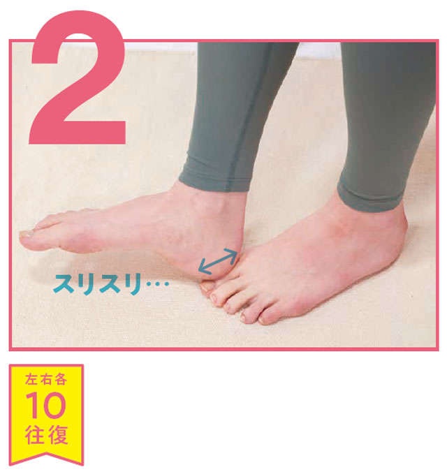 夕方のむくみがラクになる「かかとスリスリ」は、毎日30秒やるだけでOK【足裏の専門家が伝授】（5）