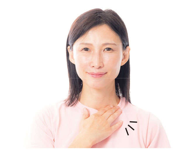 「いた気持ちいい」くらいの力加減で！ 首回りのリンパストレッチ（10）