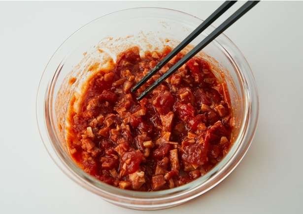 ひき肉の代わりに使ってカロリーオフ！「高野豆腐でミートソース」のレシピ（5）
