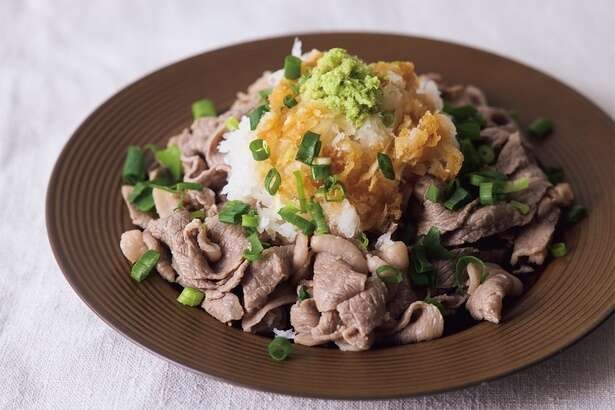 たっぷり大根おろしで食後も軽やか「牛しゃぶのおろしだれ」のレシピ【栄養士妻が教える】（5）