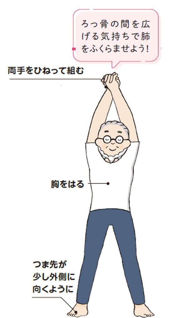 鎌田實医師も毎朝実践中！心と体を目覚めさせる「体側伸ばし」と「腸ひねり」（3）