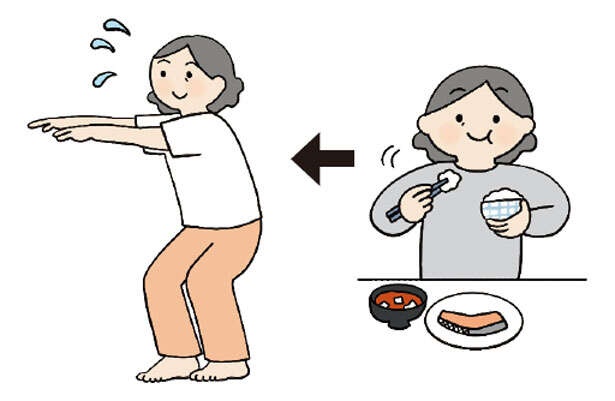 脳の若返り、血圧の安定に！ 鎌田流「バンザイスクワット」が日常生活の自由を広げる（3）