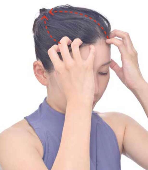 朝の30秒で頭スッキリ！眠気を飛ばして、一日を軽やかに始める「頭の指リンパ」（6）
