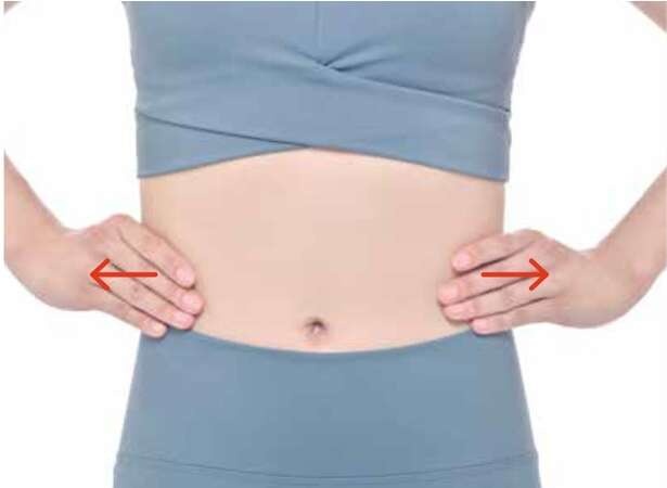 おなかまわりが気になる人に。浮き輪肉をスッキリ落とす「指リンパ習慣」（2）