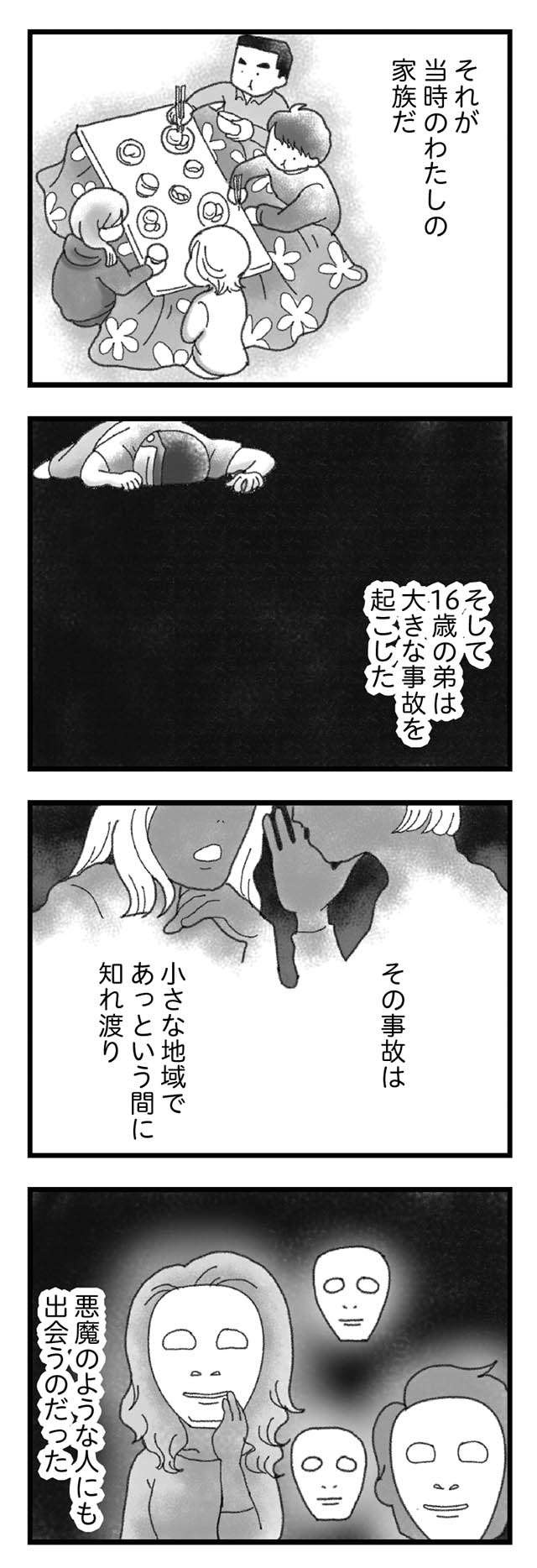 ヤンチャだけど誰からも可愛がられる弟。劣等感の塊の私。家族の喧嘩も激しくて／16歳で帰らなくなった弟（6）（8）