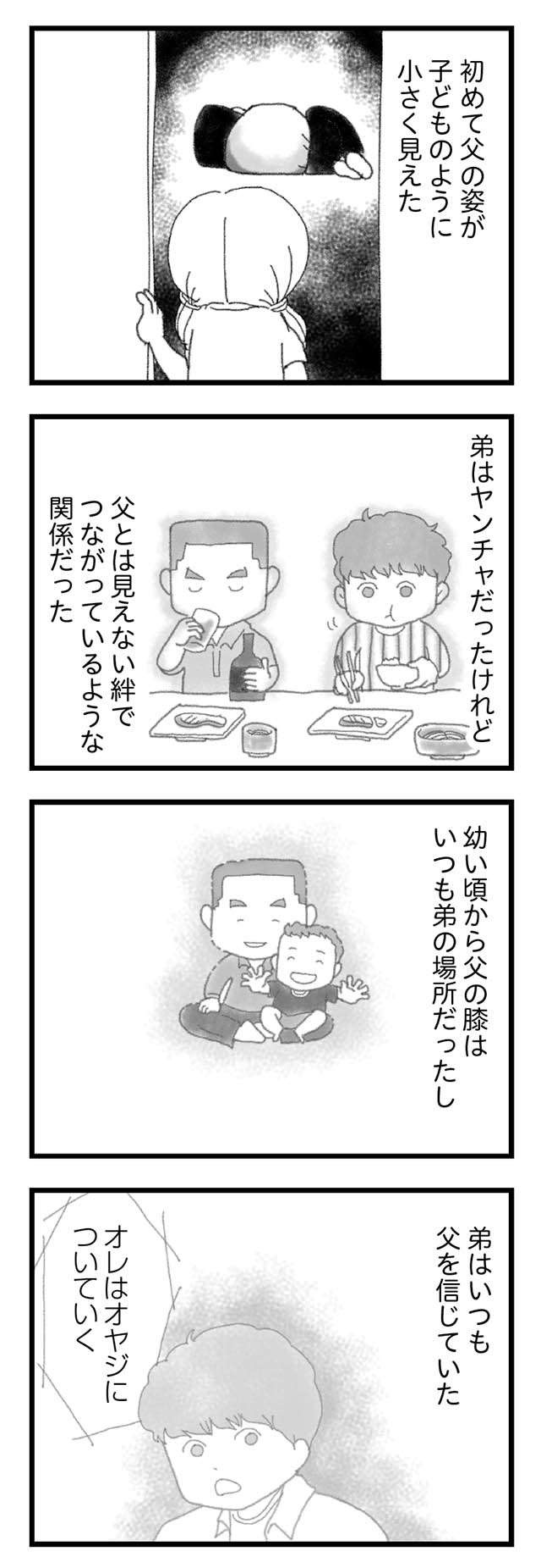 16歳で死んだ弟の通夜。胸が引き裂かれるような泣き声。小さく見える父／16歳で帰らなくなった弟（11）