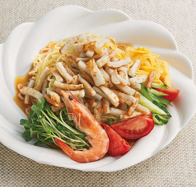 管理栄養士で料理研究家の村上祥子さんに教わる「ご飯ものも麺類も！ちくわで作る主食レシピ」（6）