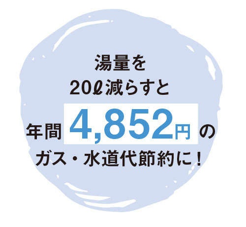 無理なく無駄なく光熱費を減らす！ 節約アドバイザー和田由貴さんに聞く【お風呂の入り方】（3）