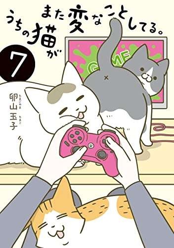「怖がりな猫」が愛しい...。飼い主が「絶対に！守る！」と思った瞬間／うちの猫がまた変なことしてる。7（7）