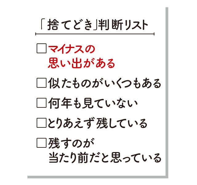 思い出の品・紙類etc.。後回しになりがちなものの「捨て時」判断チェックリスト【収納のプロ・すはらひろこさんが伝授】（7）