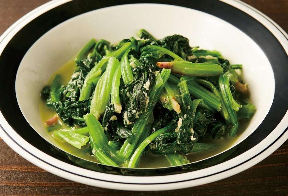 料理研究家・リュウジのレシピ「ほうれん草のくたくた」。ゆでない、油を使わない！／虚無レシピ（2）