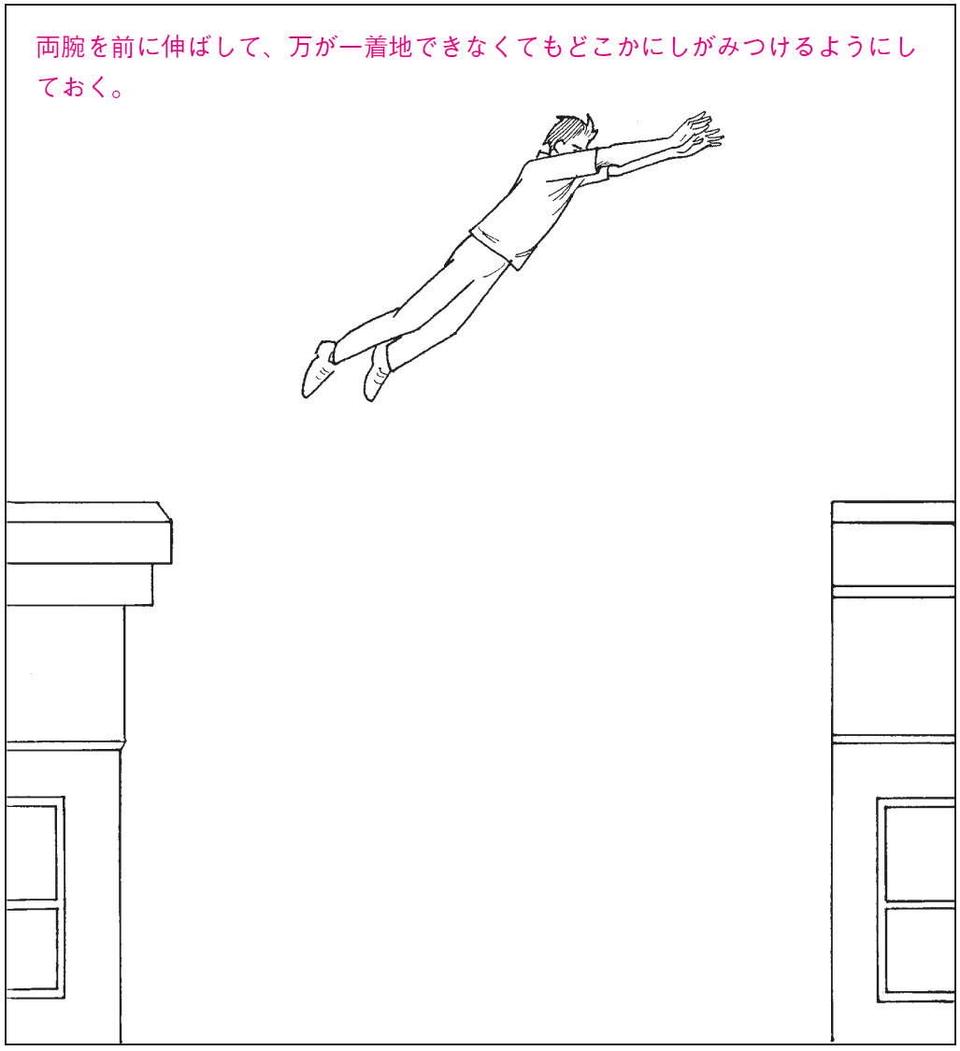 【不測の事態に備える！】屋上から屋上へ飛び移る必要が！ 命を落とさないためのチェックポイント7つ（3）
