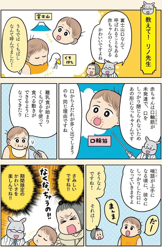 【赤ちゃんの育児】期間限定のかわいさ!? 赤ちゃんのとんがったくちびるのナゾ／赤ちゃん大図鑑（5）