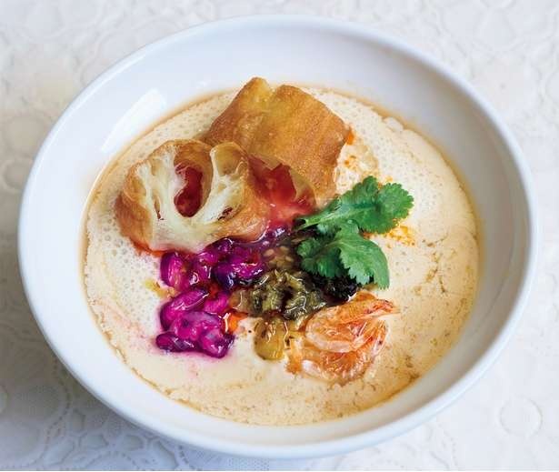 朝ごはんの一番人気！鰹節粉で風味をプラスした「豆乳スープ」レシピ（1）