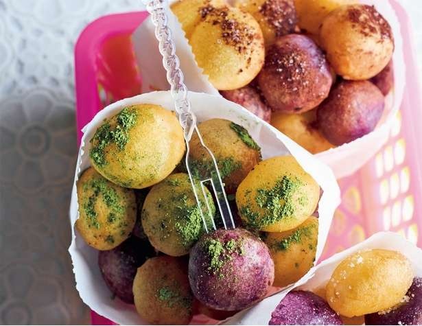 外はサクッと、中はもちもちの食感が楽しい台湾おやつ「さつまいもの揚げ団子」レシピ（1）