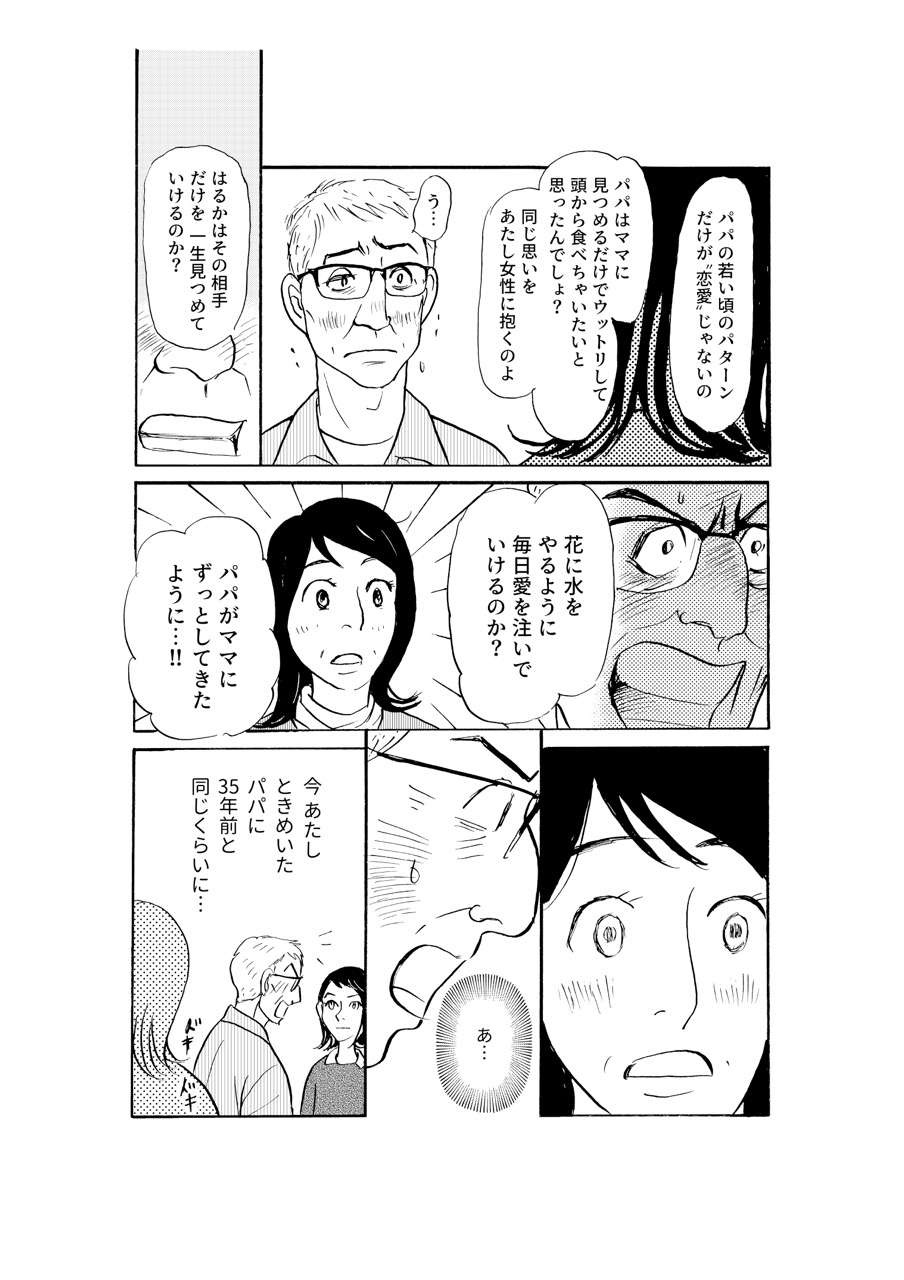 「女性に恋してる」意を決した娘の告白。驚く父だったが...！／いつも犬が居たー女三代恋物語ー（12）（3）