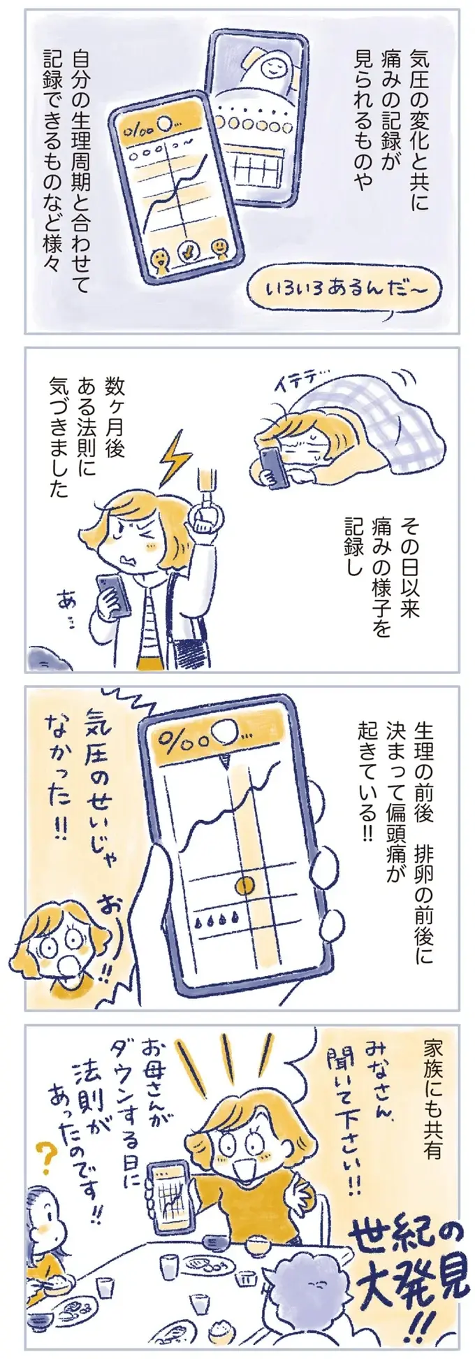 偏頭痛、湿疹、だるさ。43歳女性が原因不明の体調不良に襲われた原因は...／私の生理のしまい方（7）