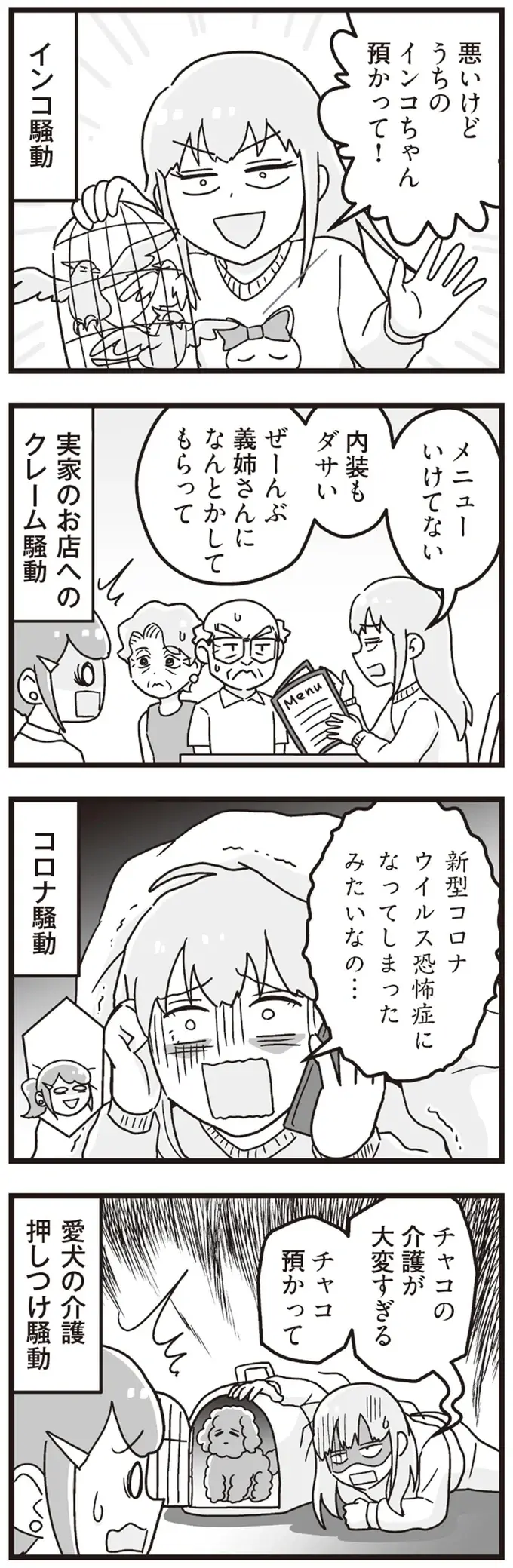 義妹から意味不明なメッセージが。スルーしたらすさまじい自己中さで激怒!?／私が夫と離婚した理由（4）