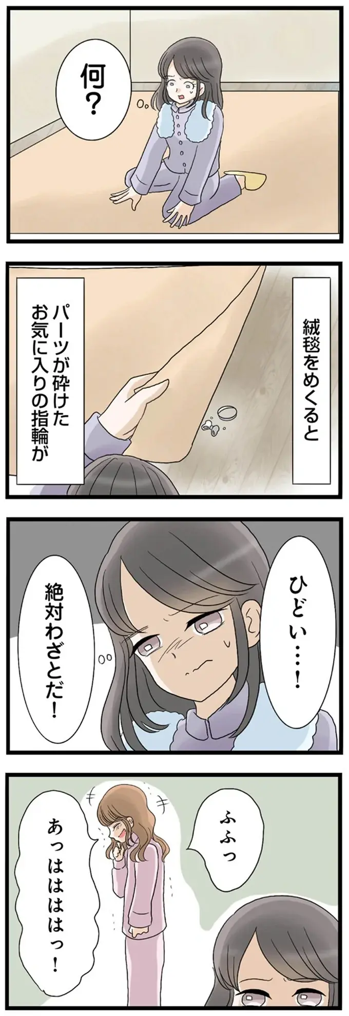「私の方が可愛いから似合う」姉の誕生日プレゼントを奪う妹。さらに陰険な嫌がらせを...／なんでも横取りする妹が嫌い（9）