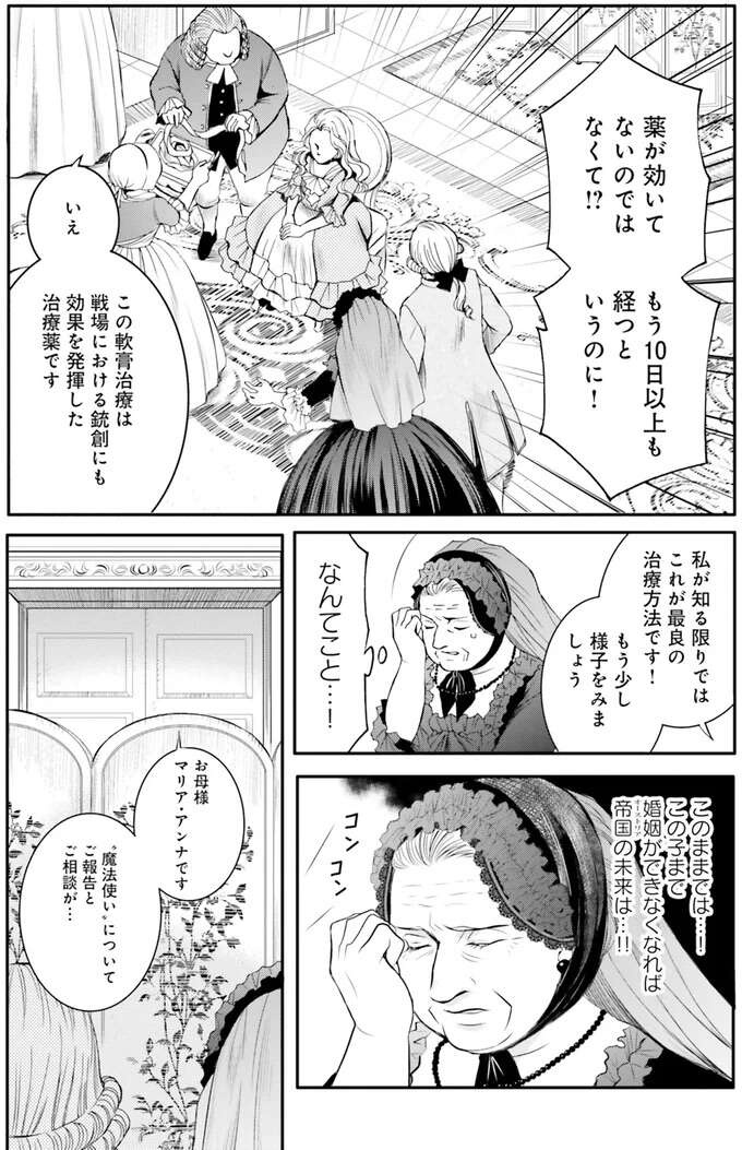 治せなければ死⁉神々しいほど美しい顔に傷を負った皇女／現代OLが18世紀フランスにタイムスリップしたら3（3）