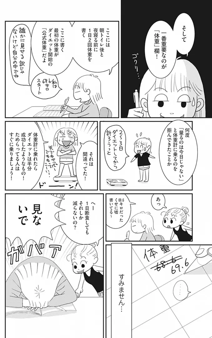 50代は「空気でも太るお年頃」？ ダイエット日記をつけ始めて／空気でも太るお年頃の私が 15キロ痩せるまで（6）