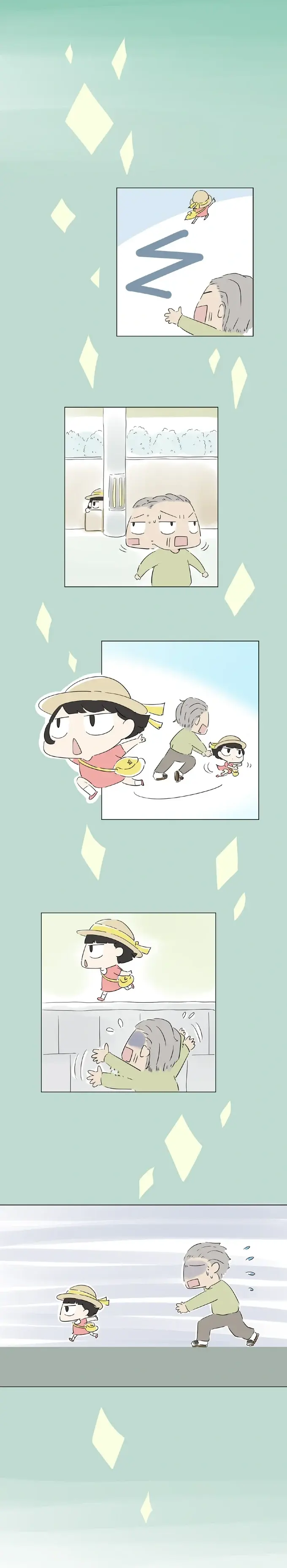 ママと暮らした家に走る孫娘。理由を聞いたおじいは叱ることができなくて／ハルとゲン（2）