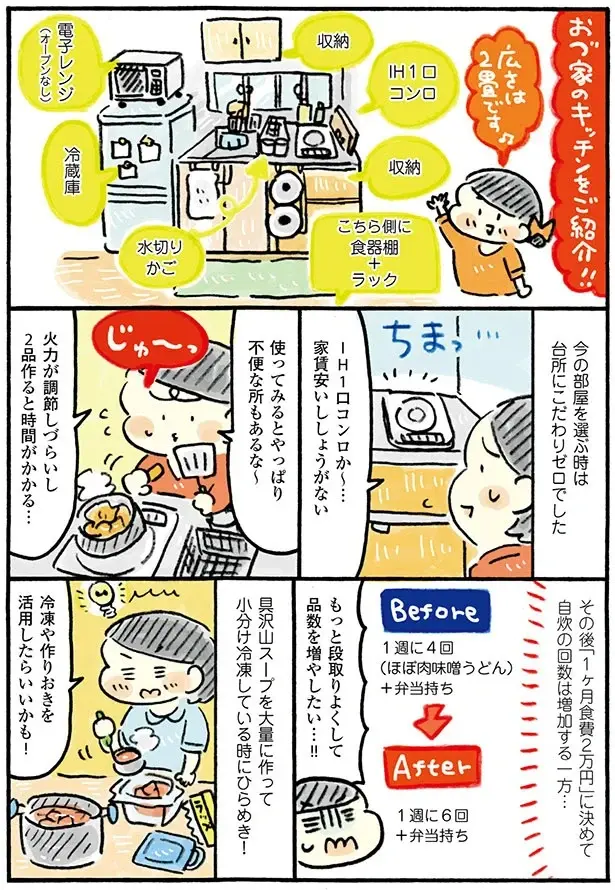 『おひとりさまのゆたかな年収200万生活』1～3+四季の野菜レシピ（37）
