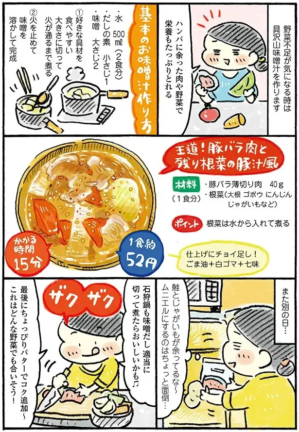『おひとりさまのゆたかな年収200万生活』1～3+四季の野菜レシピ（41）