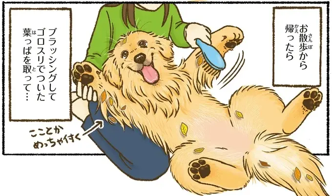 『今日もゴールデンレトリバーに癒されて』（58）