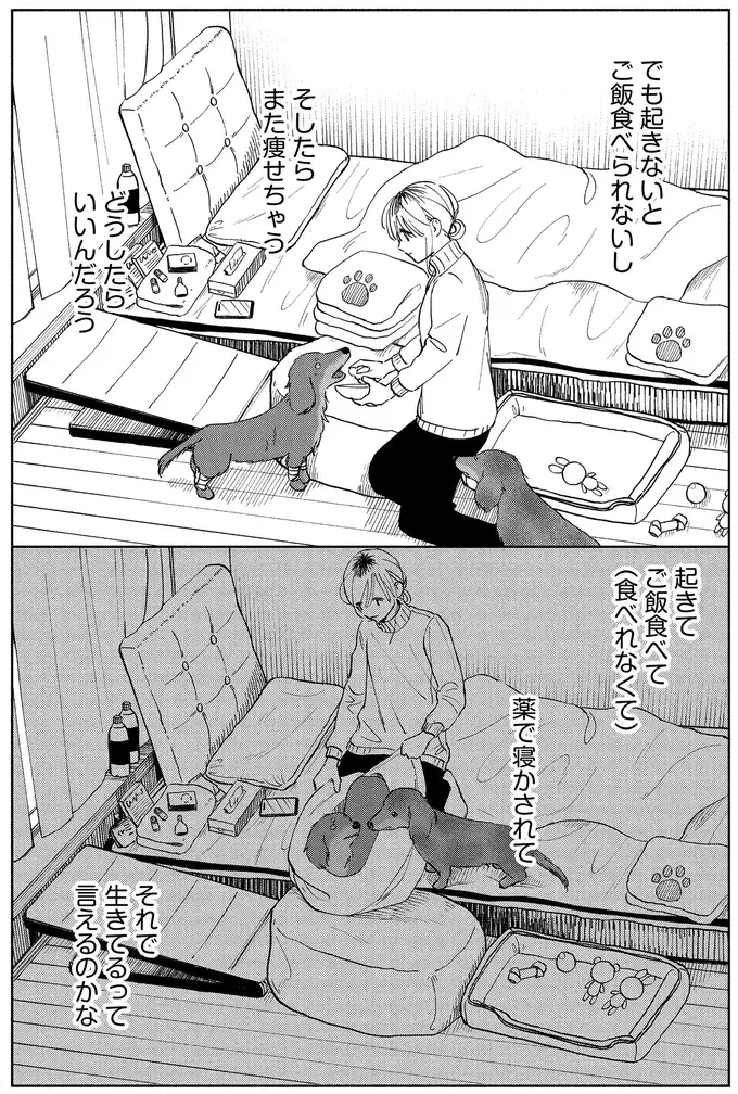 一秒でも苦しい思いは...愛犬の看病をしながら浮かぶさまざまな思い／アルへ（14）