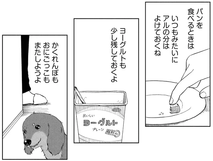 いつかまた私の部屋のいつもの場所で。小首をかしげる愛犬に会いたい／アルへ（11）