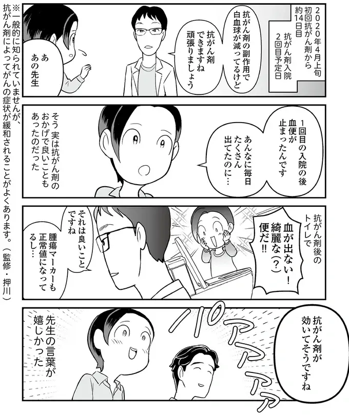 『痔だと思ったら大腸がんステージ4でした』（65）