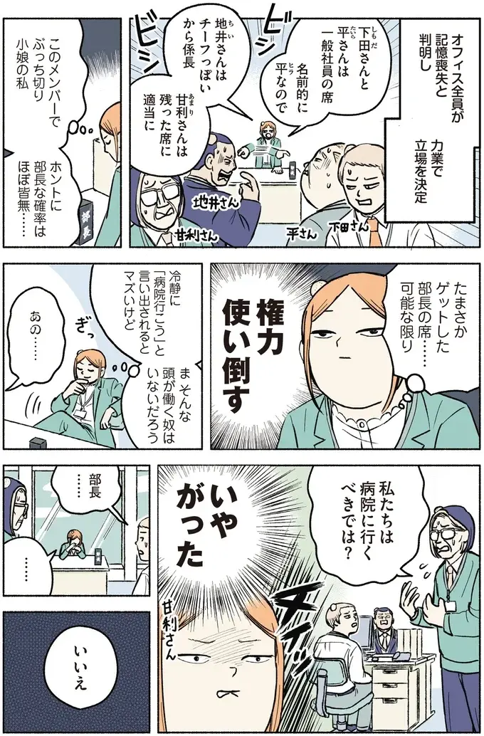 『全員記憶喪失オフィス』（4）
