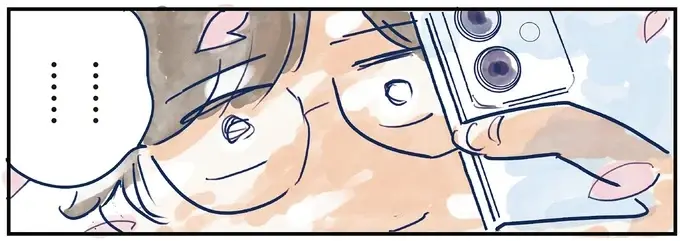 娘の髪ゴムがなくて大騒ぎ。朝のバトルを終えてふと桜を見上げてみたら...え？／育児の全部 楽しんでます。（8）