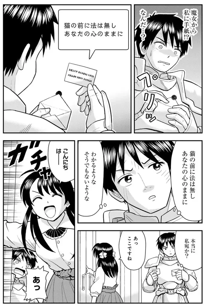 魔女の弟子は普通の女の子？ 「猫になった王」のお世話のために助っ人を呼ぶことに／王が猫になった（8）