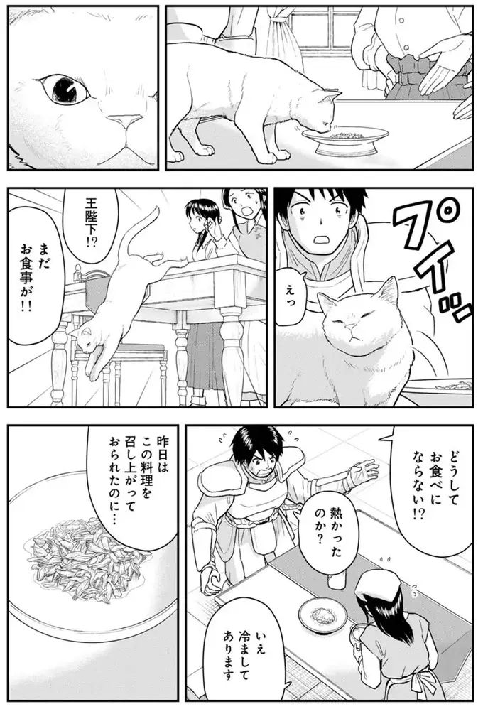 猫は同じご飯だと飽きる？ ご飯を食べなくなった理由は...／王が猫になった（7）