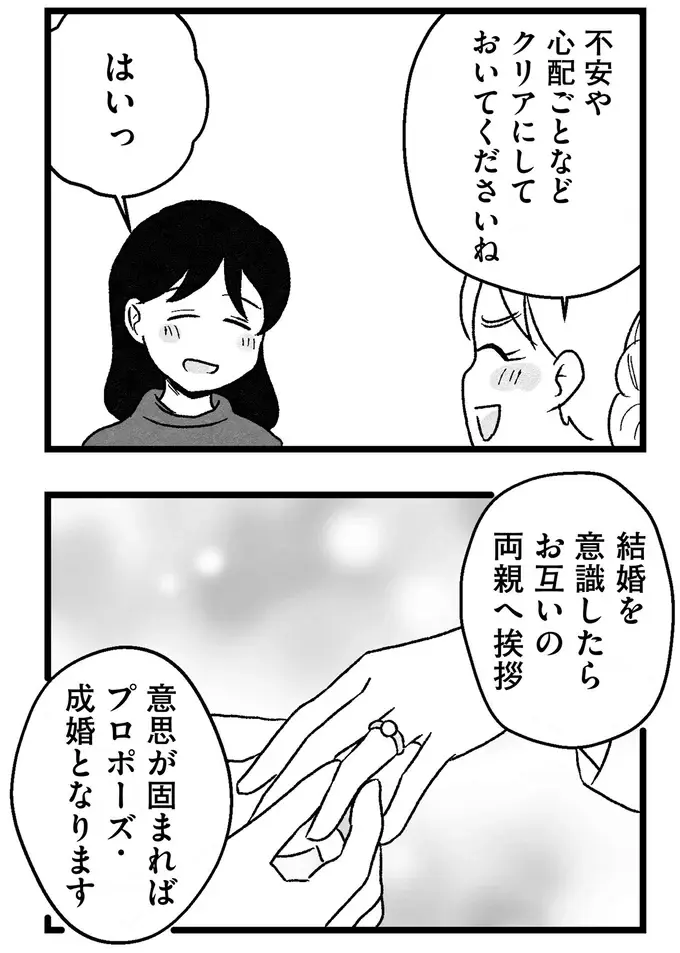 専業主婦希望の29歳派遣社員女子。結婚後の生活について話が進み、ついに...？／ 29歳からの婚活地獄（6）