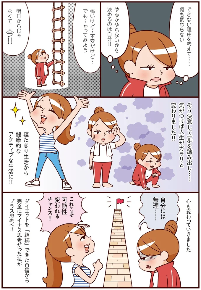 『最強ずぼら女子が成功した唯一のダイエット』（54）