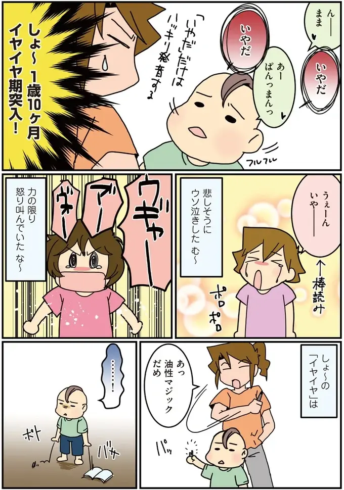 長男が1歳10カ月でイヤイヤ期突入！ でも、3人目となるとママも省エネ対応!?／腐女医の医者道！3（3）