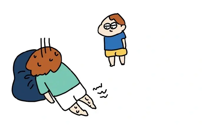 息子にかけっこで見せた「ママの本気ダッシュ」。その翌日...やっぱり！／ゆゆ家の４きょうだい（7）