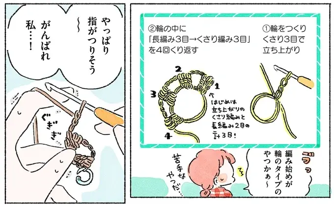 『あめばあむほど好きになる かぎ針編みはじめました』（85）