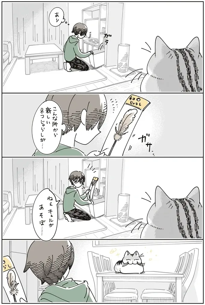 愛猫がスヤスヤ...。起こしたくないと思うとなぜか起きちゃうのはなぜ／夜は猫といっしょ7（3）
