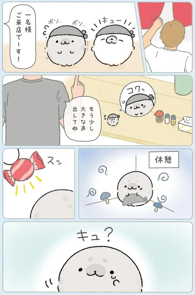 『ちょこんとあざらし』（25）