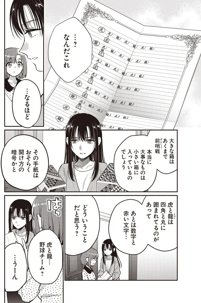アパートの隠し収納の中に「謎の箱」を発見。開けるには相棒が必要⁉／或いは、私の名探偵 1（6）