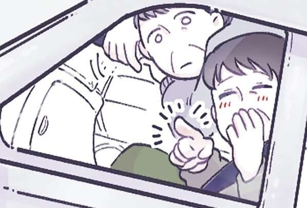 幼い息子とバスでお出かけ。信号待ちの車内で、心が温かくなった出来事／るしこの子育て日記1（1）