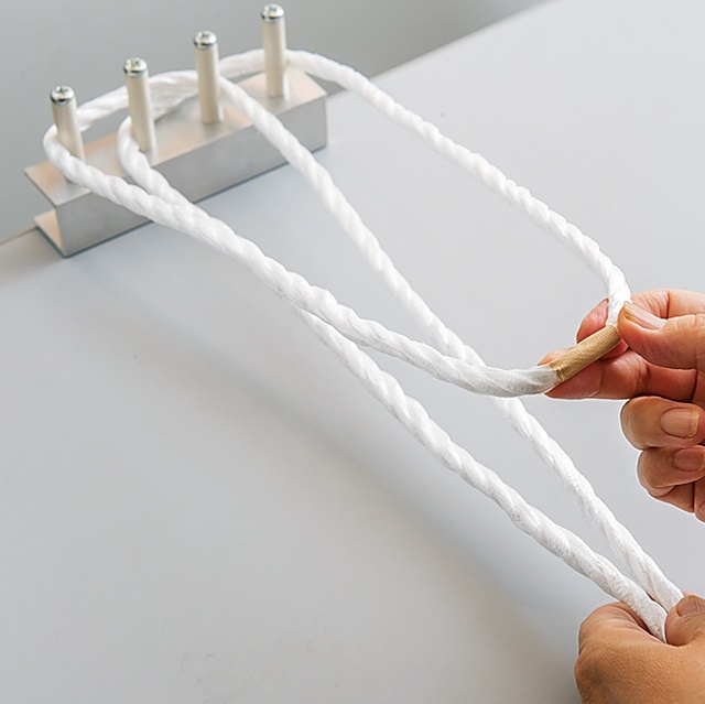 古布を活用して作る室内履き「布ぞうり」の作り方（4）
